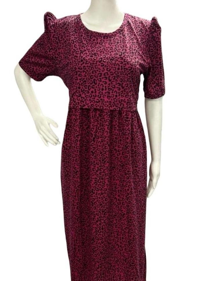 Zipless PuffSleeve Maxi Nighty