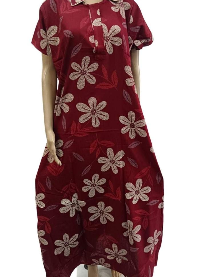 Premium Collar Nighty