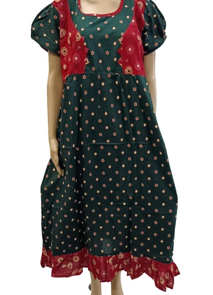 Frock Puff Model Nighty