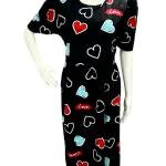 Zipless PuffSleeve Maxi Nighty