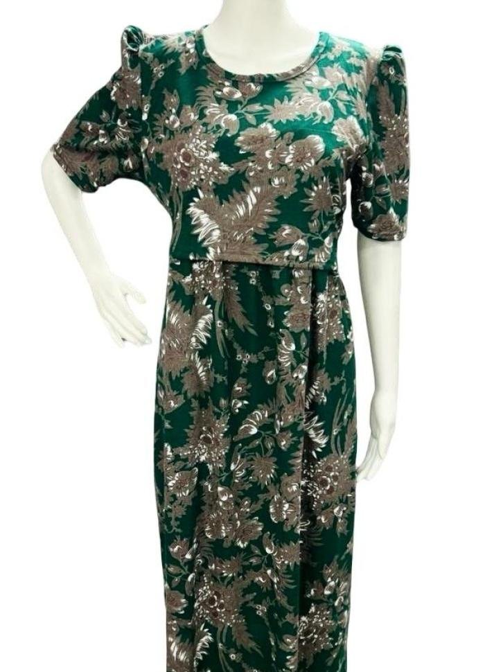 Zipless PuffSleeve Maxi Nighty