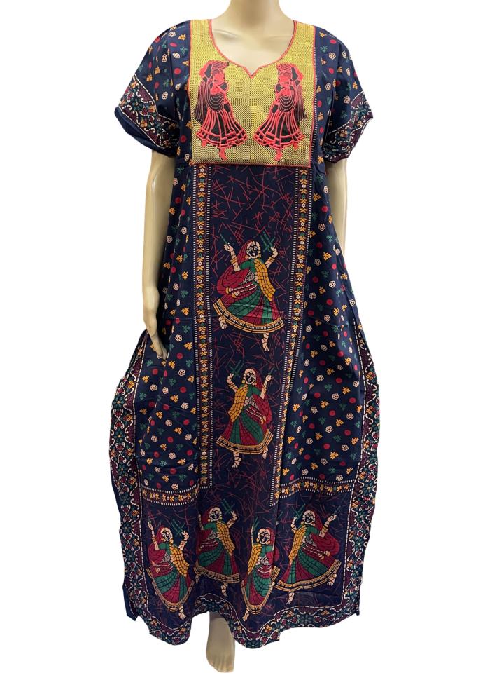 Gujuri Embroidery Nighty