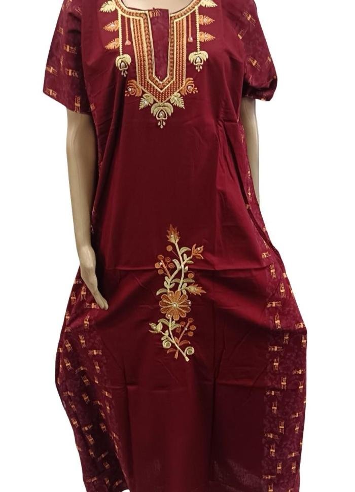 PREMIUM EMBROIDERY ZIP NIGHTY