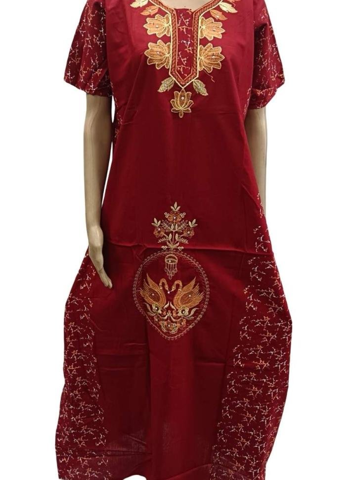 PREMIUM EMBROIDERY ZIP NIGHTY