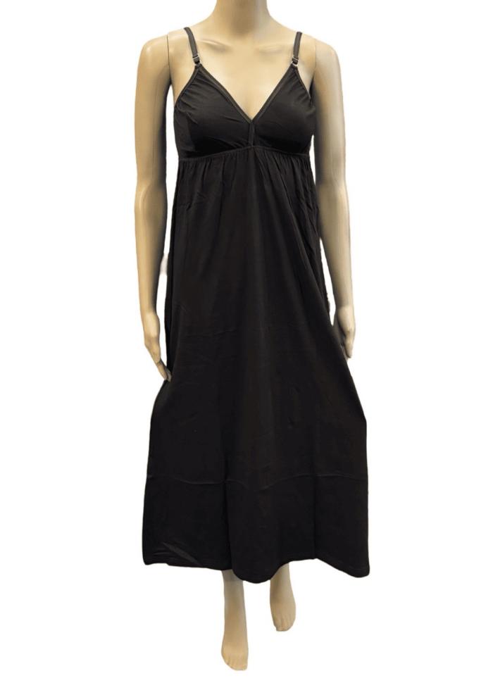 BRA ATTACHED NIGHTY SLIP