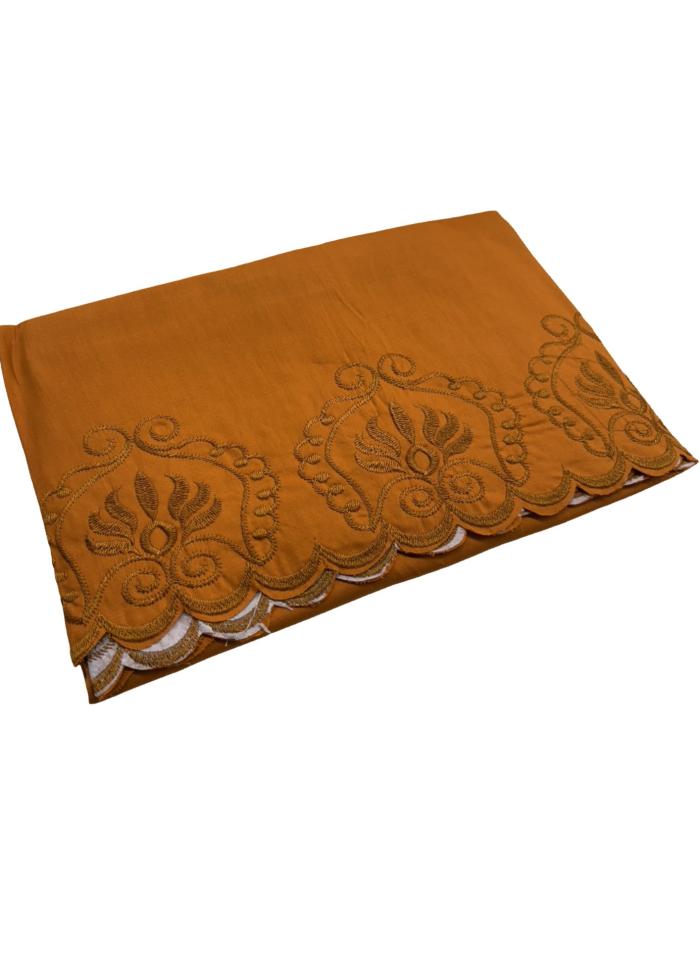 Big Embroidery Inskirts Poplin