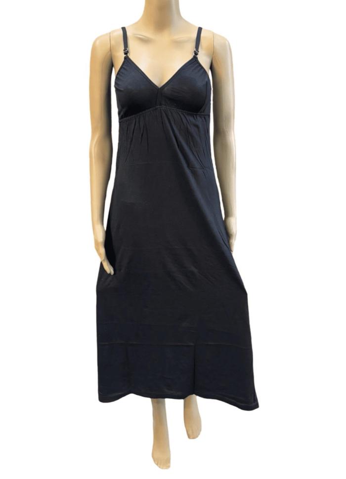 BRA ATTACHED NIGHTY SLIP