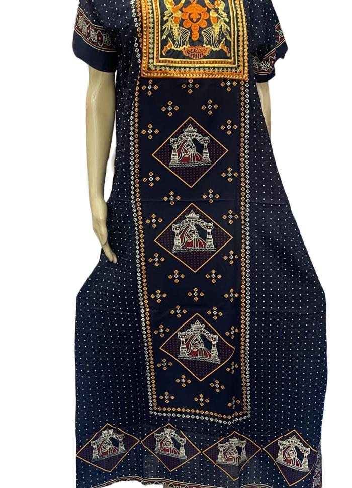 Gujuri Embroidery Nighty