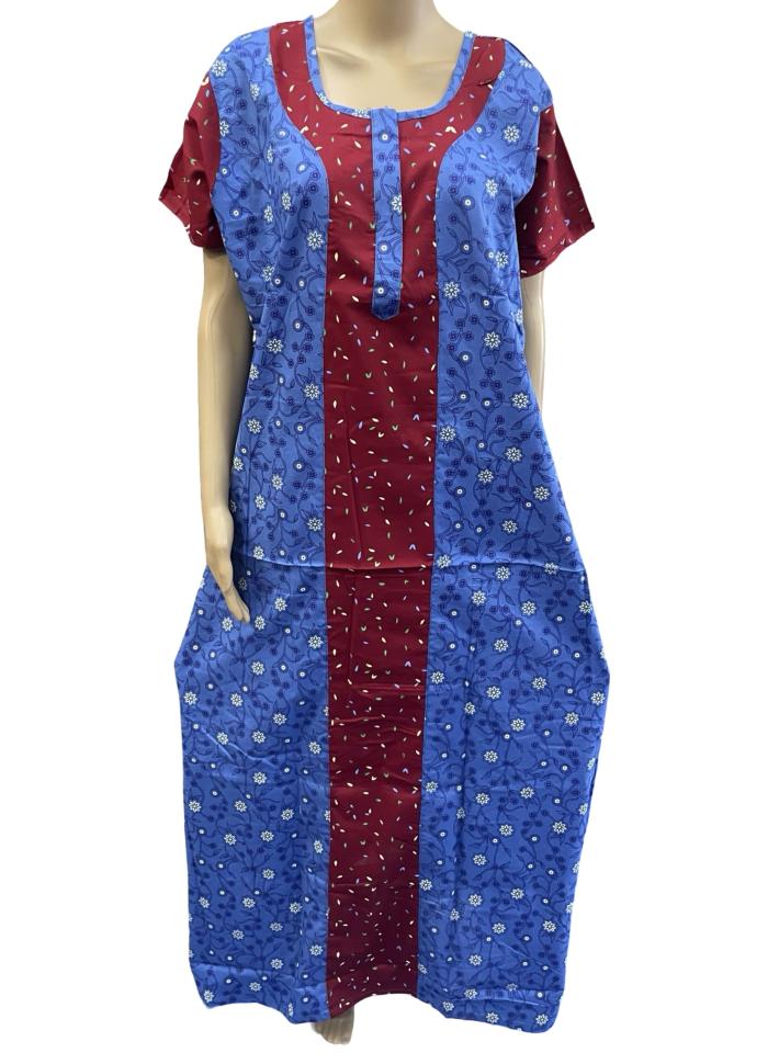 Half-Half premium Nighty