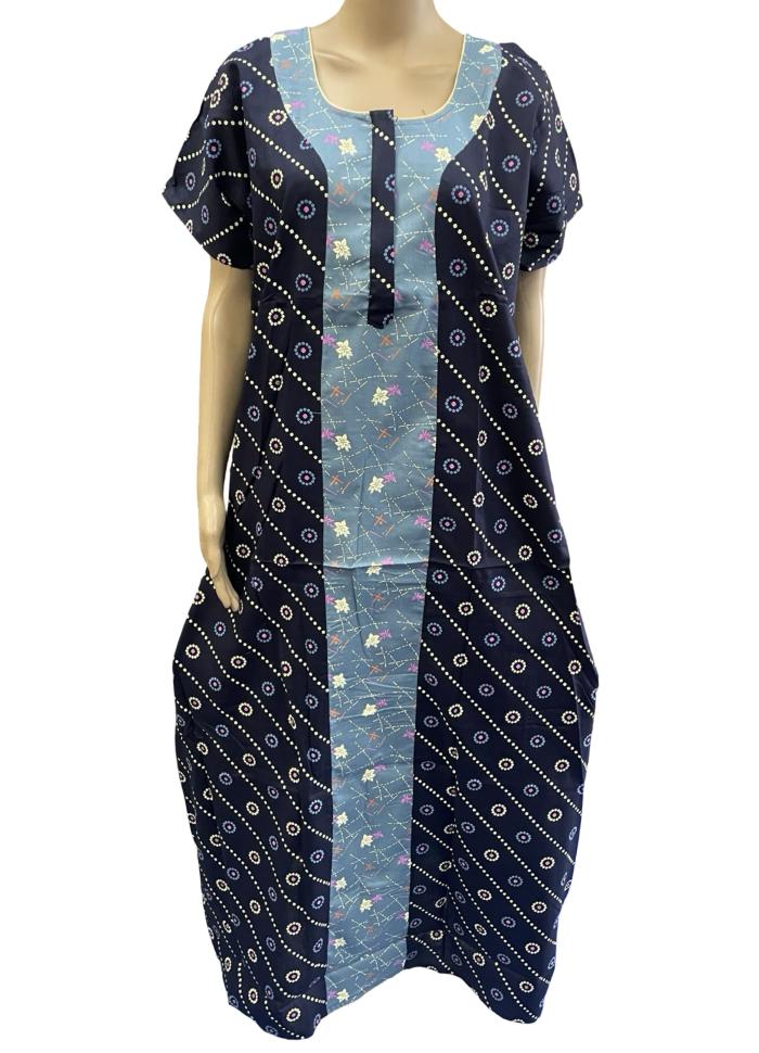 Half-Half premium Nighty