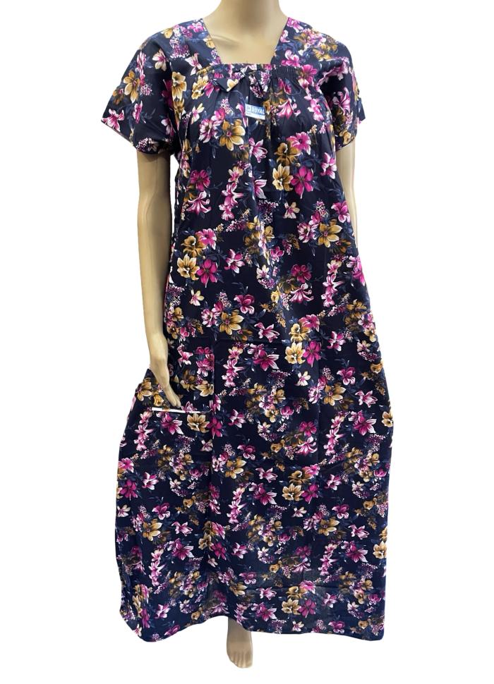 Elastic Nighty Royal